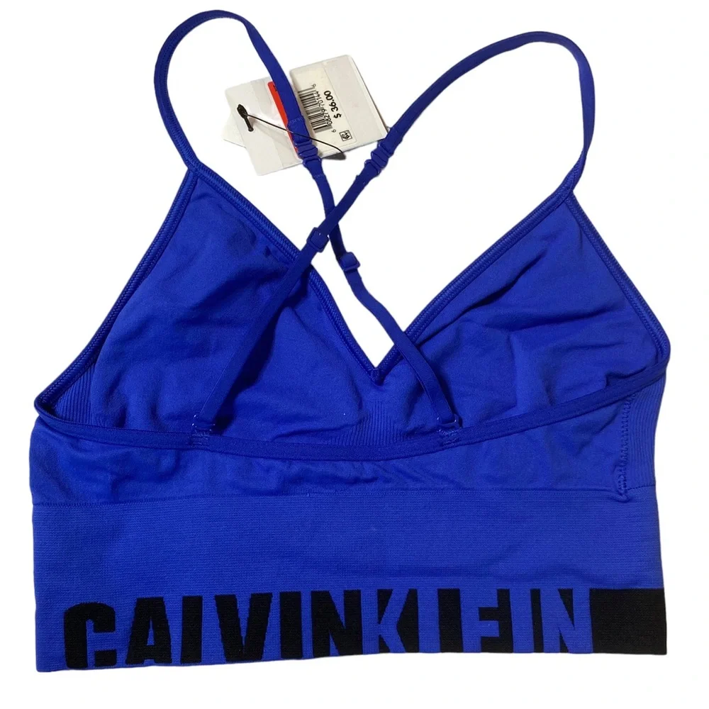 Calvin Klein Women's Seamless Logo Longline Multiway Bralette - Picture 5 of 5